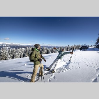 Schneeschuhwandern auf der Frauenalpe | © STG | Tom Lamm
