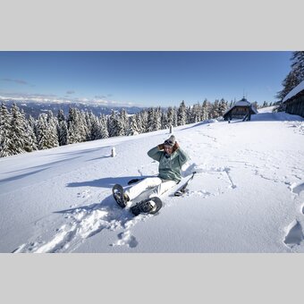 Schneeschuhwandern auf der Frauenalpe  | © STG | Tom Lamm