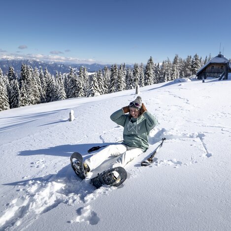 Schneeschuhwandern auf der Frauenalpe  | © STG | Tom Lamm