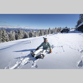Schneeschuhwandern auf der Frauenalpe | © STG | Tom Lamm