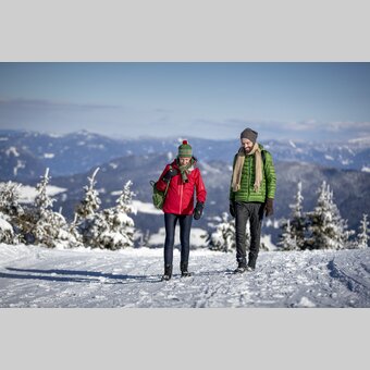 Winterwandern auf der Frauenalpe | © STG | Tom Lamm