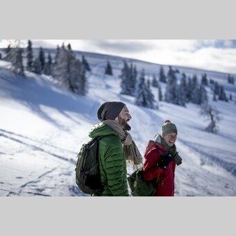 Schneeschuhwandern auf der Frauenalpe | © STG | Tom Lamm
