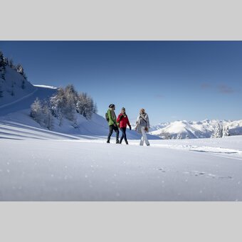 Winterwandern auf der Frauenalpe | © STG | Tom Lamm