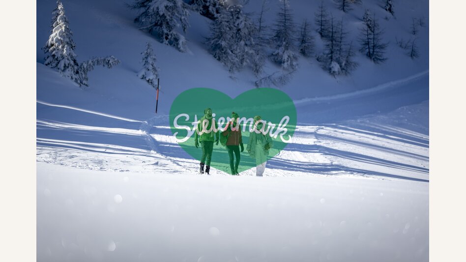 Winterwandern auf der Frauenalpe  | © STG | Tom Lamm