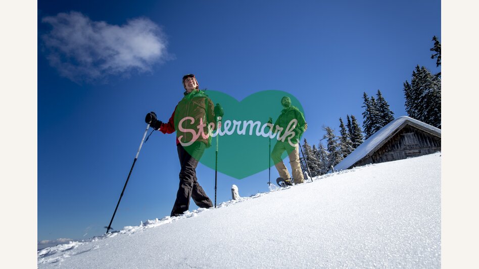 Schneeschuhwandern auf der Frauenalpe | © STG | Tom Lamm