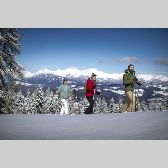Schneeschuhwandern auf der Frauenalpe | © STG | Tom Lamm