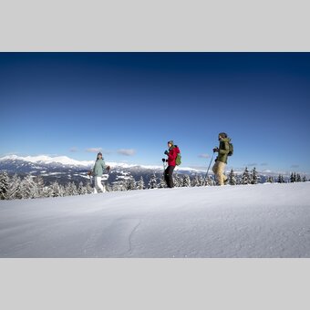 Schneeschuhwandern auf der Frauenalpe | © STG | Tom Lamm
