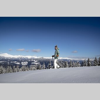 Schneeschuhwandern auf der Frauenalpe | © STG | Tom Lamm