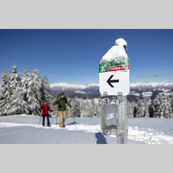 Schneeschuhwandern auf der Frauenalpe | © STG | Tom Lamm