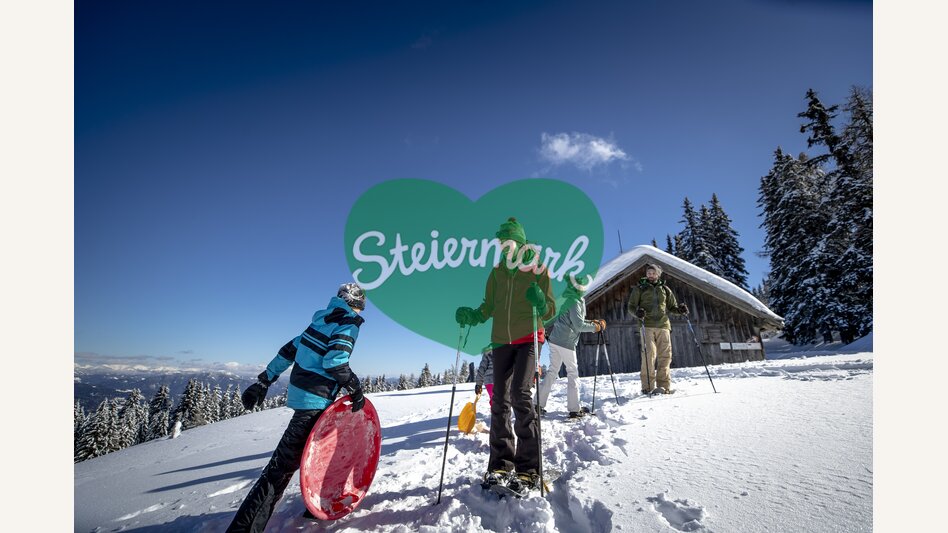 Schneeschuhwandern auf der Frauenalpe | © STG | Tom Lamm