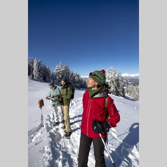 Schneeschuhwandern auf der Frauenalpe | © STG | Tom Lamm