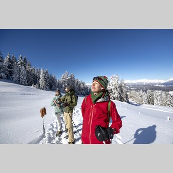 Schneeschuhwandern auf der Frauenalpe | © STG | Tom Lamm