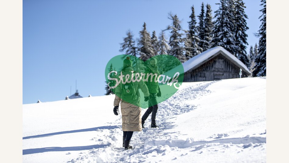 Winterwandern auf der Frauenalpe  | © STG | Tom Lamm