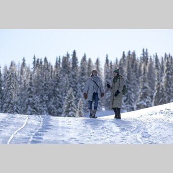 Spazieren gehen auf der Frauenalpe | © STG | Tom Lamm