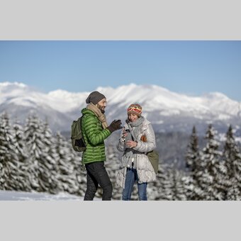 Aufwärmen beim Spazierengehen | © STG | Tom Lamm