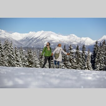 Spazieren gehen auf der Frauenalpe | © STG | Tom Lamm