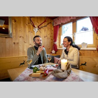  In der Murauer Hütte auf der Frauenalpe | © STG | Tom Lamm