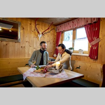 In der Murauer Hütte auf der Frauenalpe | © STG | Tom Lamm