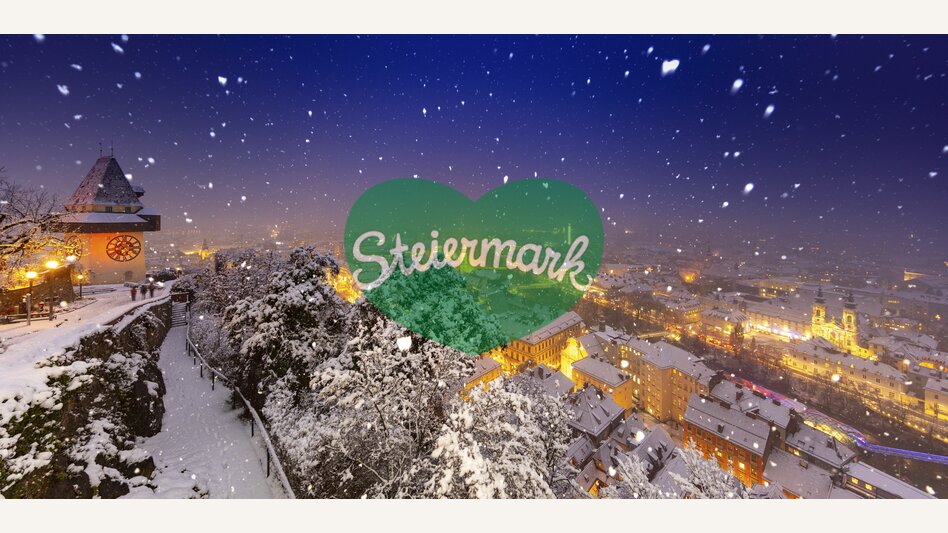 Schlossberg mit Uhrturm in Graz | © STG | Harry Schiffer