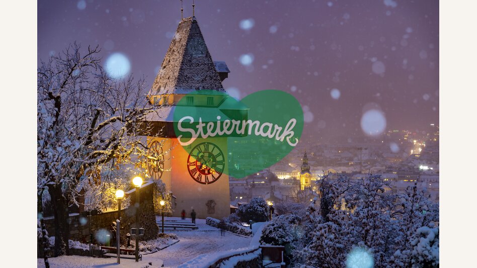  Schlossberg mit Uhrturm in Graz | © STG | Harry Schiffer