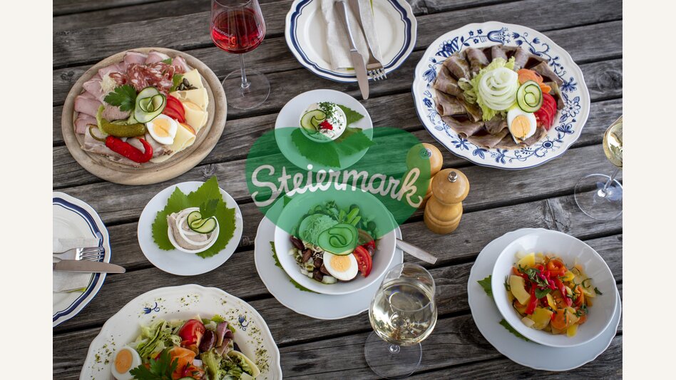 Aufgetischt: die Buschenschankjause | © STG | Tom Lamm