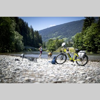 Abkühlung am Murradweg bei St. Ruprecht ob Murau | © STG | Tom Lamm