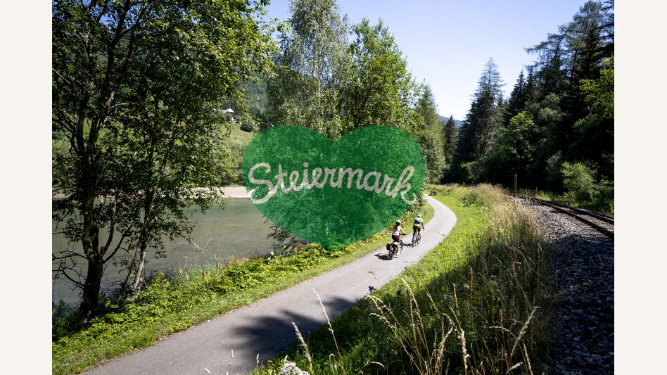 Am Murradweg bei St. Georgen ob Murau | © STG | Tom Lamm