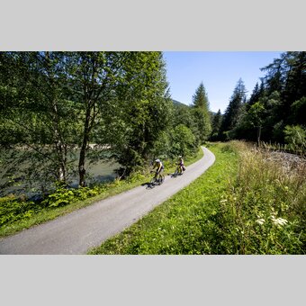 Am Murradweg bei St. Georgen ob Murau | © STG | Tom Lamm