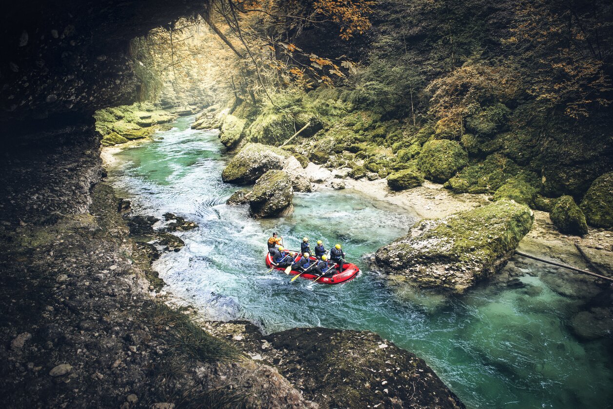 Raftingtour auf der Salza | © Nationalpark Gesäuse | Stefan Leitner