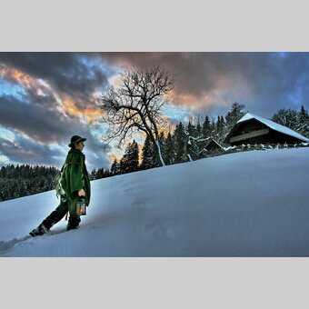 Christtagsfreudenwanderung nach Peter Rosegger | Josef Polansky