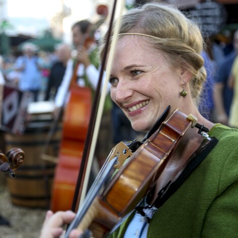 Musik bei steirischen Festen (hier die Kobenzer Streich) | © STG | Michael Strobl