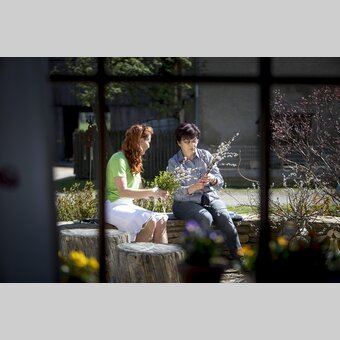 Palmbuschen binden für den Palmsonntag, Zehenthof in Semriach | © STG | Tom Lamm