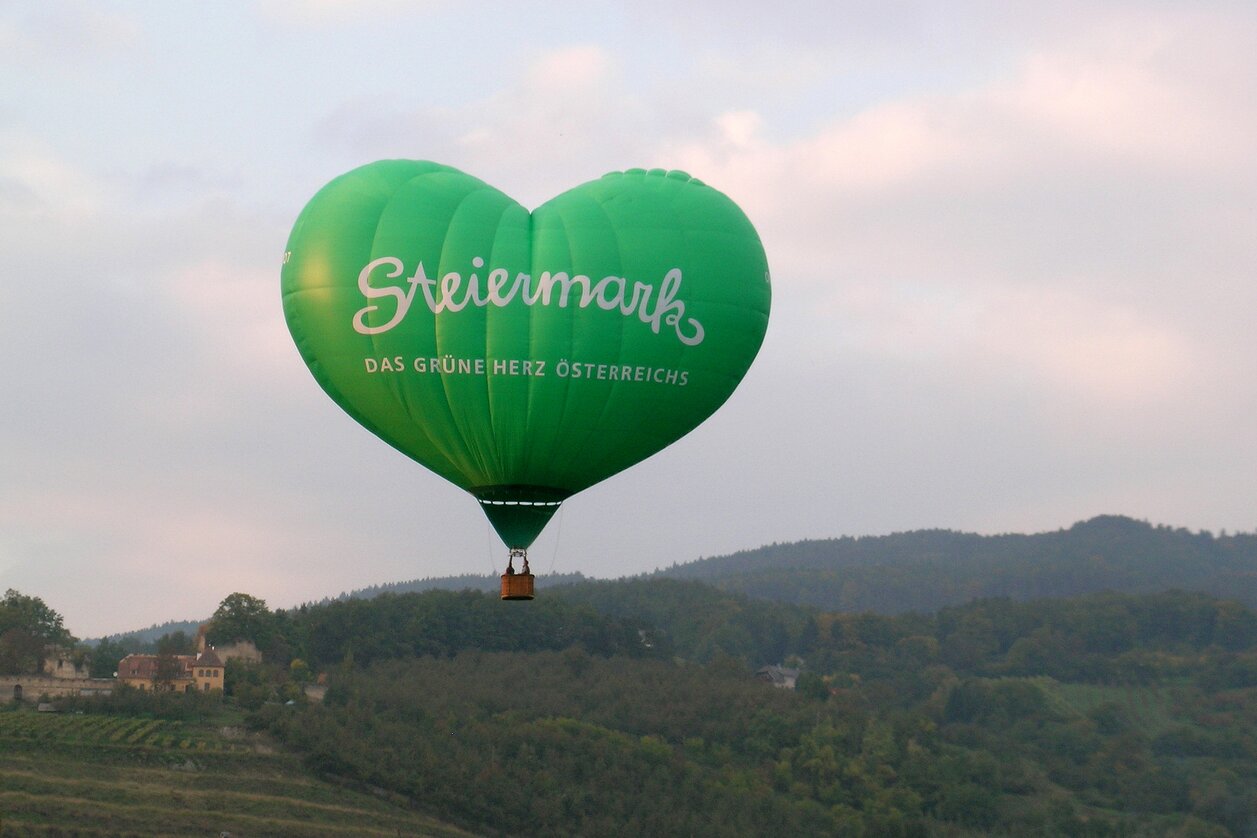 Der Steiermark-Herzballon | © STG