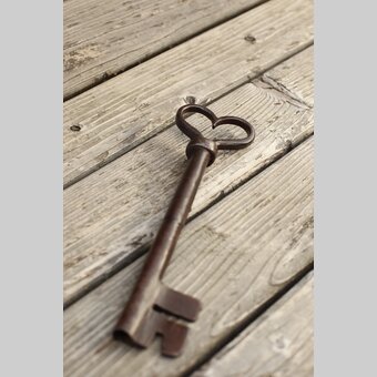 Herzschlüssel aus dem 17. Jh. im Schlüsselmuseum Graz | © STG | Bernhard Loder