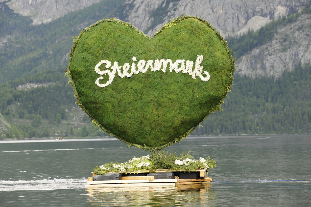 Das Grüne Herz beim Narzissenfest | © Narzissenfest | Nils Kahle