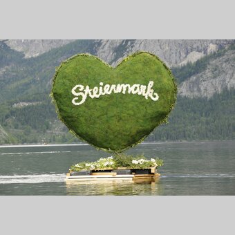 Das Grüne Herz beim Narzissenfest | © Narzissenfest | Nils Kahle