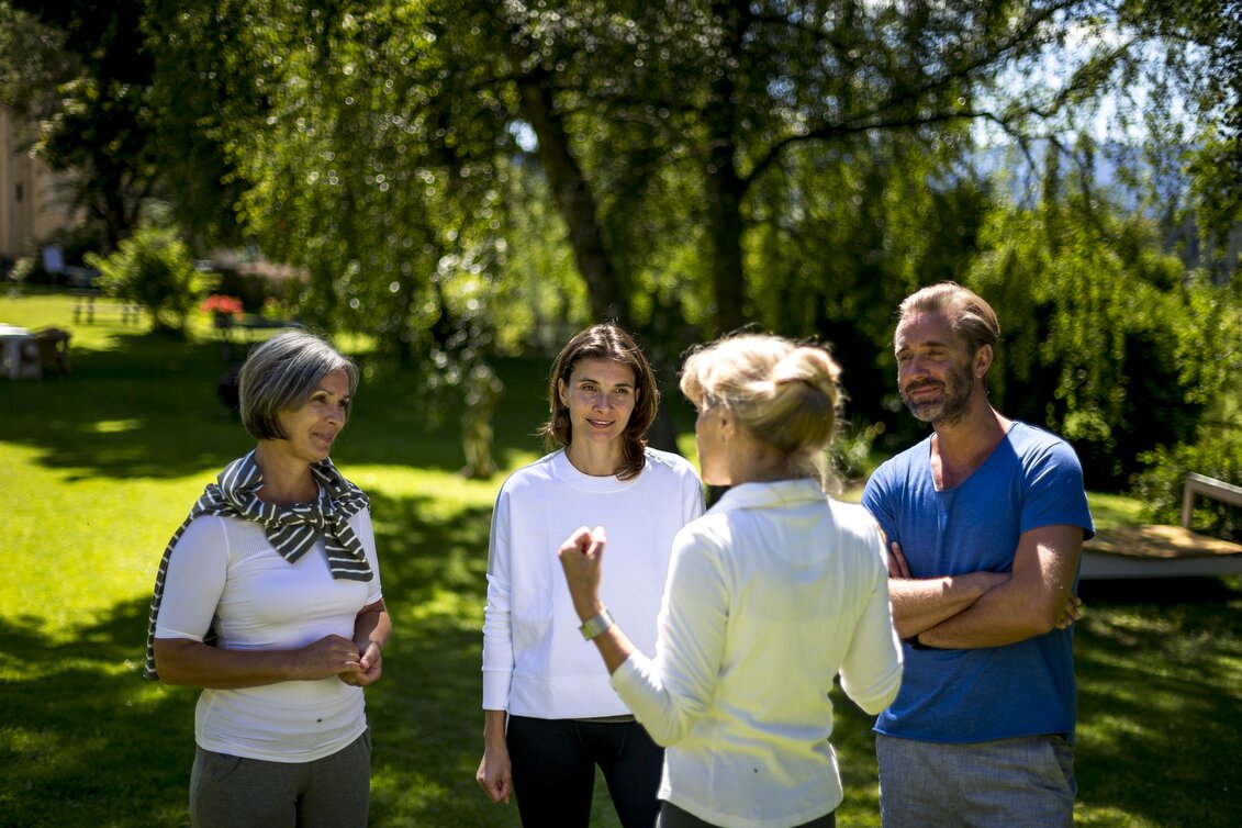 Plaudern im Grünen | © STG | Tom Lamm