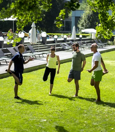 Exercise programme at the Kurhaus Bad Gleichenberg | © Steiermark Tourismus | Tom Lamm