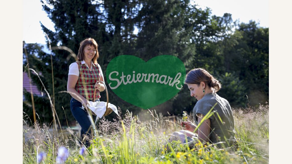 Beim Kräuter sammeln | © STG | Tom Lamm