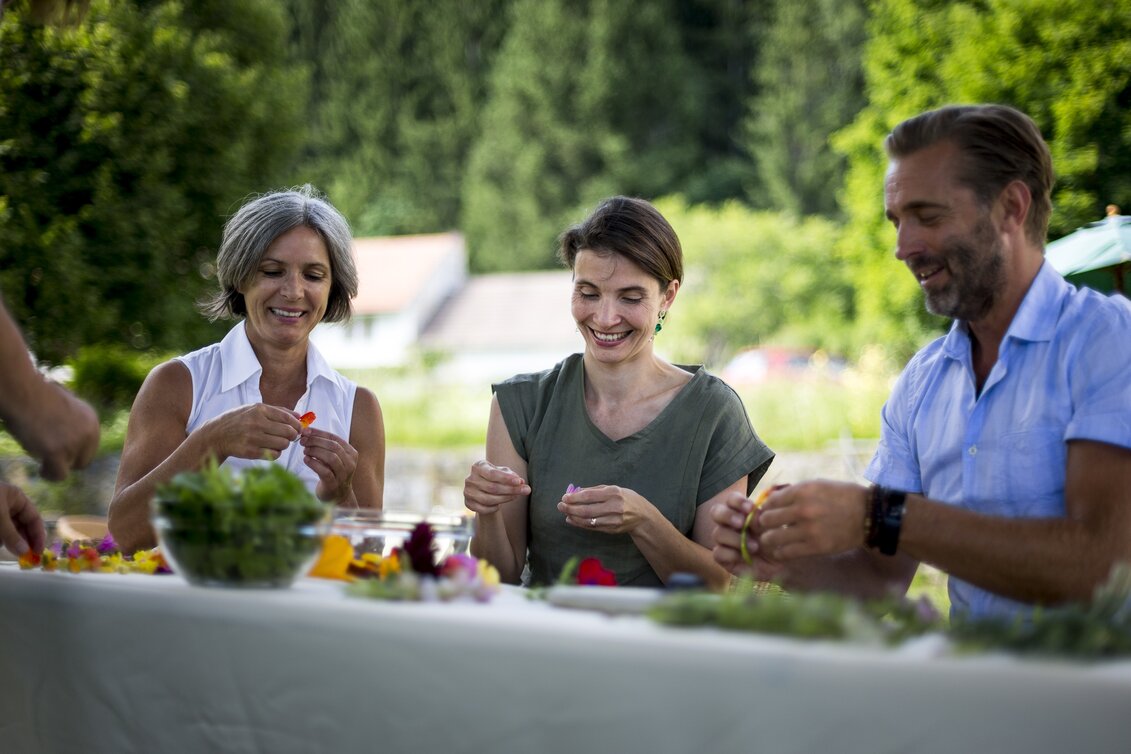 Beim Kräuterseminar | © STG | Tom Lamm