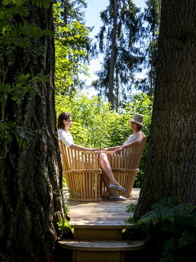 A cosy spot in the forest | © Steiermark Tourismus | Tom Lamm