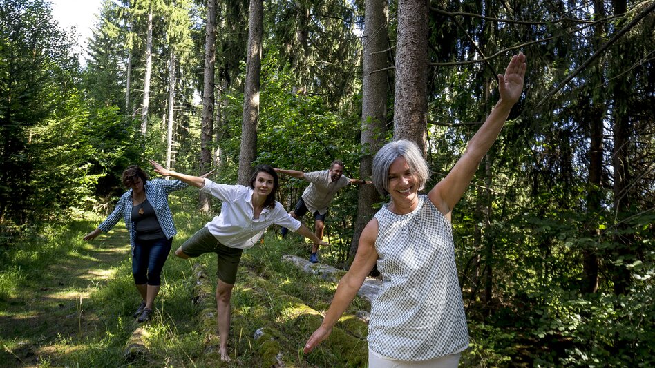 Forest games | © Steiermark Tourismus | Tom Lamm