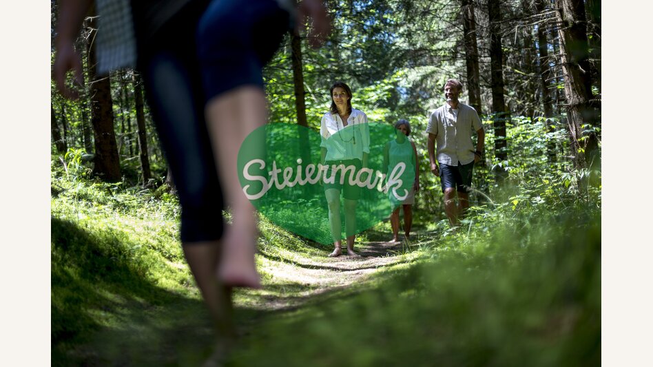 Barfußgehen im Wald | © STG | Tom Lamm