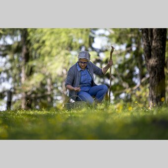 Kräutersammeln im Naturpark Mürzer Oberland | © TV Hochsteiermark | Tom Lamm