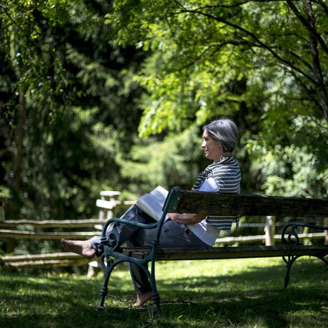 Lesen im Grünen | © STG | Tom Lamm