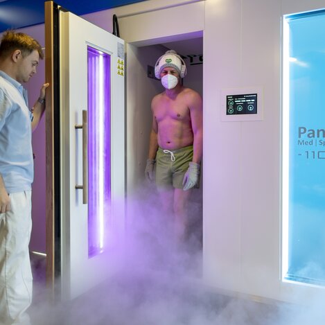 Kältekammer in der Therme der Ruhe Bad Gleichenberg | © STG | Tom Lamm