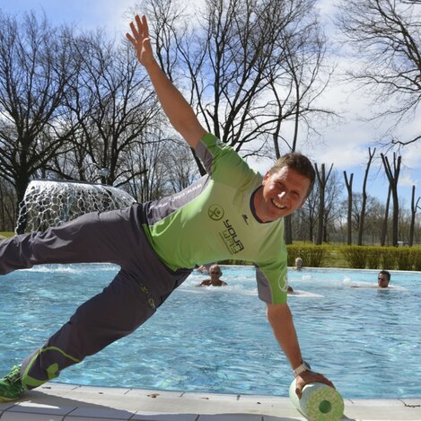 Faszien-Fitness im Thermalwasser der Parktherme Bad Radkersburg | © Parktherme Bad Radkersburg | Harald Eisenberger