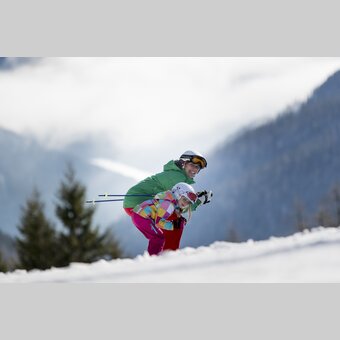 Skifahrer-Nachwuchs auf der Brunnalm | © STG | Tom Lamm