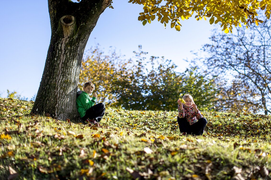Kinder im Herbst | © STG | Tom Lamm