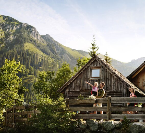 Stop off at the Ebneralm in the Gesäuse | © TV Gesäuse | Michael Königshofer